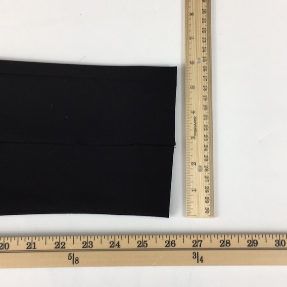 Zara Basic Black Split Hem Skinny Pants - Picture 10 of 10